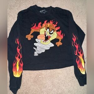 Warner Bros. Black Looney Tunes Sweatshirt